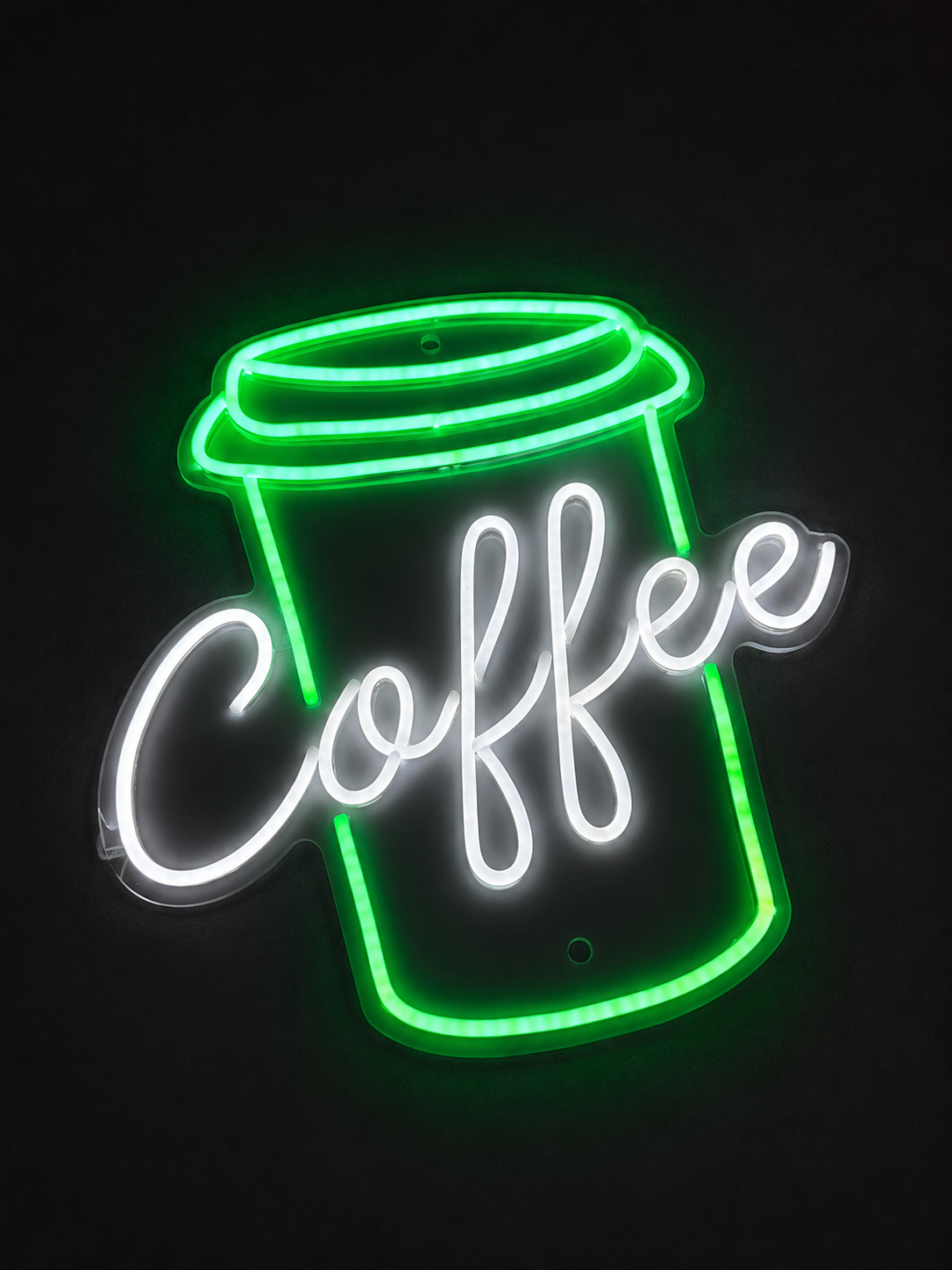 Letrero neón led COFFEE 50X45CM