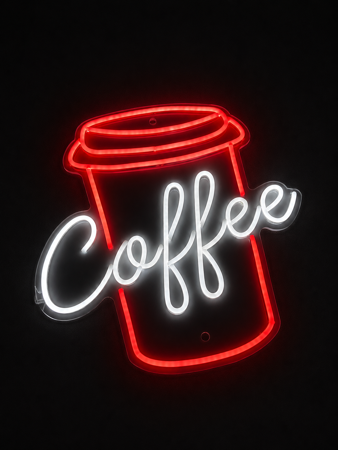 Letrero neón led COFFEE 50X45CM