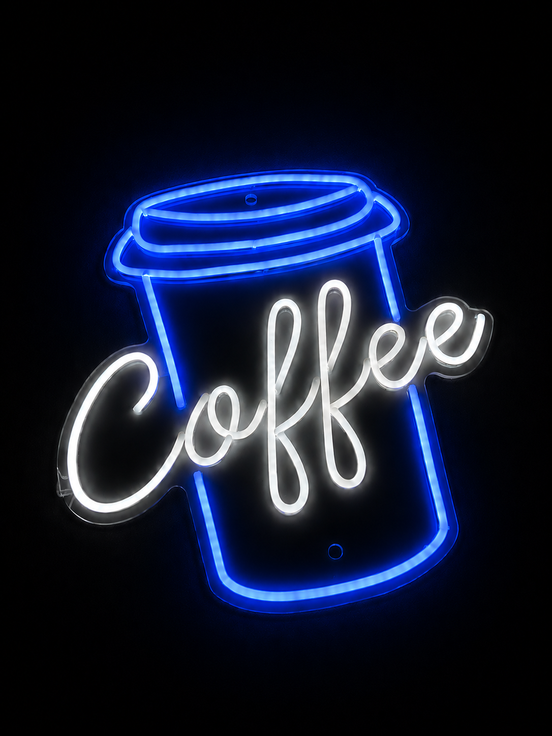 Letrero neón led COFFEE 50X45CM